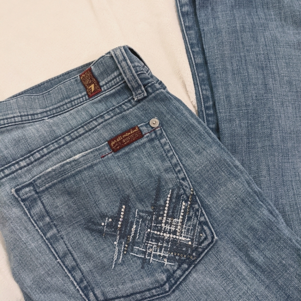 7 for All Mankind- rocker Jeans